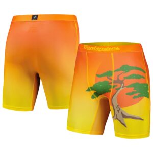 Men's Contenders Clothing Orange Cobra Kai Bonsai Boxer Briefs