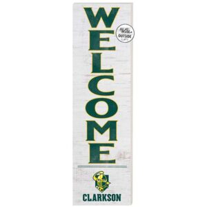Clarkson Golden Knights 10'' x 35'' Indoor/Outdoor Welcome Sign