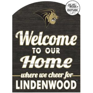 Lindenwood Lions 16'' x 22'' Indoor/Outdoor Marquee Sign
