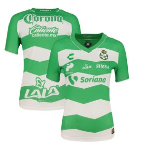 Women's Charly  White Santos Laguna 2023/24 Home Authentic Jersey