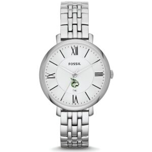 Women's Fossil  Silver Lesley Lynx Jacqueline Stainless Steel Watch