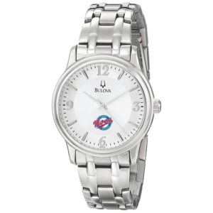 Men's Bulova  Silver Florida Southern Mocs Stainless Steel Quartz Watch