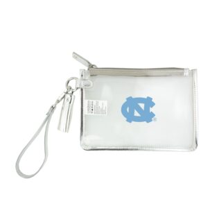 North Carolina Tar Heels Clear Wristlet