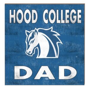 Hood College Blazers 10" x 10" Dad Plaque