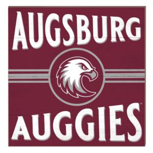 Augsburg Auggies 10" x 10" Retro Team Sign