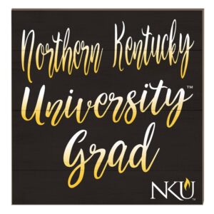 Northern Kentucky University Norse 10" x 10" Grad Plaque