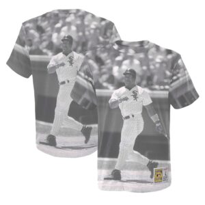 Youth Mitchell & Ness Bo Jackson White Chicago White Sox Sublimated Player T-Shirt