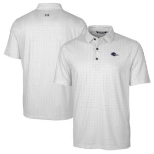 Men's Cutter & Buck  Charcoal UTSA Roadrunners Big & Tall Pike Double Dot Print Stretch Polo
