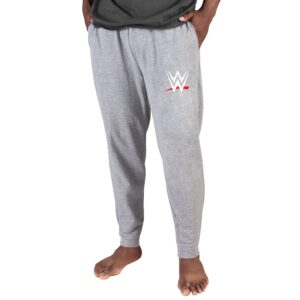Men's Concepts Sport  Gray WWE Mainstream Cuffed Terry Pants