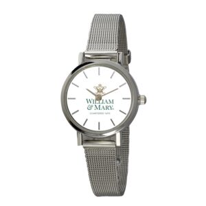 Women's Silver William & Mary Tribe Plexus Stainless Steel Watch