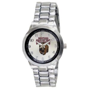 Women's Silver Montana Grizzlies Integris Stainless Steel Watch