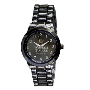 Women's Gunmetal William & Mary Tribe Integris Stainless Steel Watch