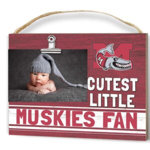 Muskingum Muskies 8'" x 10" Cutest Little Team Logo Clip Photo Frame