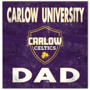 Carlow University Celtics 10'' x 10'' Dad Plaque