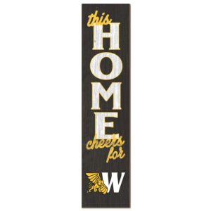 Missouri Western State Griffons 12" x 48" This Home Leaning Sign