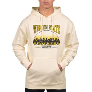 Men's Uscape Apparel  Oatmeal Wichita State Shockers Pullover Hoodie