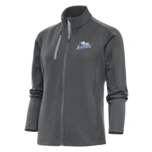 Women's Antigua  Pewter Aberdeen IronBirds Generation Full-Zip Jacket