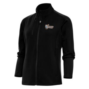 Women's Antigua  Black Inland Empire 66ers Generation Full-Zip Jacket