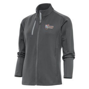 Women's Antigua  Pewter Inland Empire 66ers Generation Full-Zip Jacket