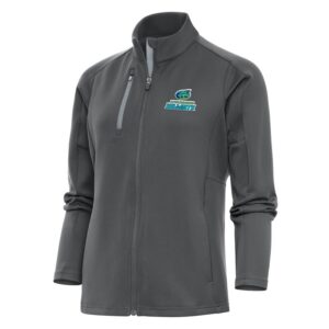 Women's Antigua  Pewter Lynchburg Hillcats Generation Full-Zip Jacket