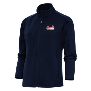 Women's Antigua  Navy Springfield Cardinals Generation Full-Zip Jacket