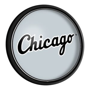 Chicago White Sox 18" Round LED Lit Wall Sign