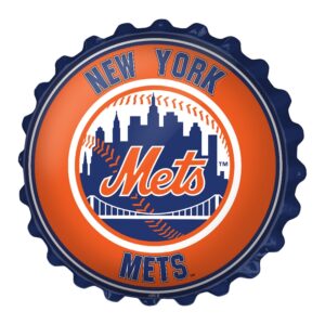 New York Mets 19'' x 19'' Bottle Cap Wall Sign