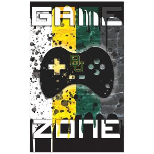 Baylor Bears 11" x 19" Grunge Wall Art