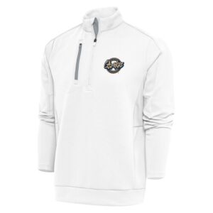 Men's Antigua  White Rancho Cucamonga Quakes Generation Quarter-Zip Pullover Top