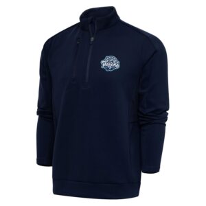 Men's Antigua  Navy Tampa Tarpons Generation Quarter-Zip Pullover Top