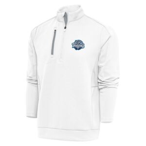 Men's Antigua  White Tampa Tarpons Generation Quarter-Zip Pullover Top