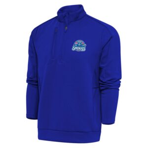 Men's Antigua  Royal Tennessee Smokies Generation Quarter-Zip Pullover Top