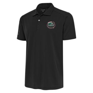 Men's Antigua  Gray Great Lakes Loons Tribute Polo