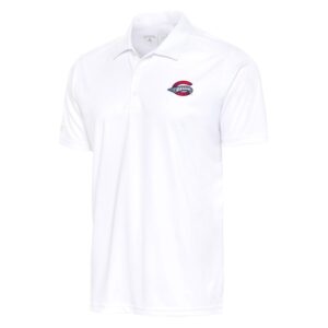 Men's Antigua  White Greenville Drive Tribute Polo