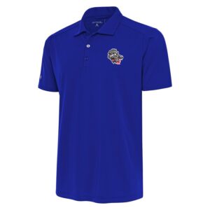 Men's Antigua  Royal Rocket City Trash Pandas Tribute Polo