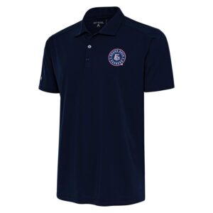 Men's Antigua  Navy Round Rock Express Tribute Polo