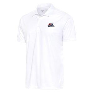 Men's Antigua  White Somerset Patriots Big & Tall Tribute Polo