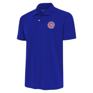 Men's Antigua  Royal South Bend Cubs Big & Tall Tribute Polo