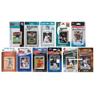 Miami Marlins Trading Cards Team Sets