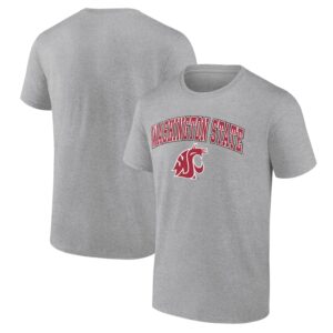 Men's Heather Gray Washington State Cougars Campus T-Shirt
