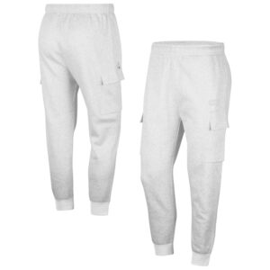 Men's Nike Heather Gray Purdue Boilermakers Club Cargo Jogger Pants