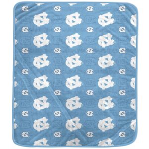 North Carolina Tar Heels 50" x 60" Repeat Tonal Logo Flannel Fleece Blanket