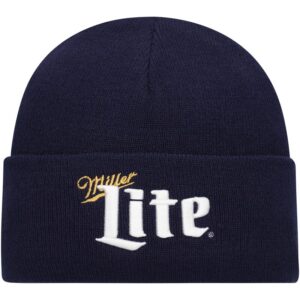 Men's American Needle Navy Miller Lite Cuffed Knit Hat