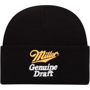 Men's American Needle Black Miller Genuine Draft Cuffed Knit Hat