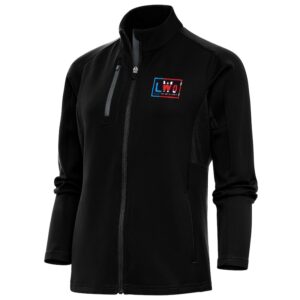 Women's Antigua  Black LWO Generation Full-Zip Jacket