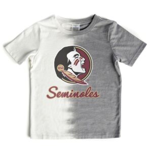 Girls Youth Gameday Couture  Gray Florida State Seminoles Pacesetter T-Shirt