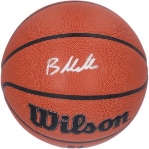 Brandon Miller Charlotte Hornets Autographed Wilson 2023 NBA Draft Authentic Series Indoor/Outdoor Basketball