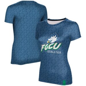 Women's ProSphere  Blue Florida Gulf Coast Eagles Athletics Logo T-Shirt
