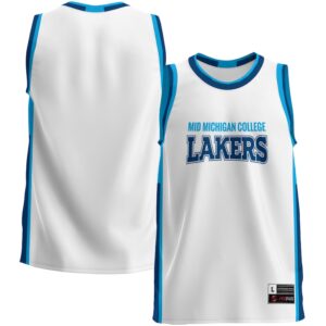 Men's GameDay Greats White Mid Michigan College Lightweight Basketball Jersey