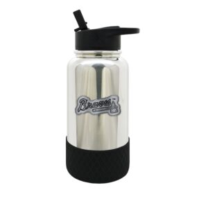 Atlanta Braves 32oz. Chrome Thirst Hydration Bottle